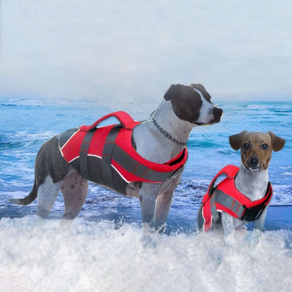 Life Jacket Buoyancy - Reflective Dog Life Jacket Adjustable Breathable