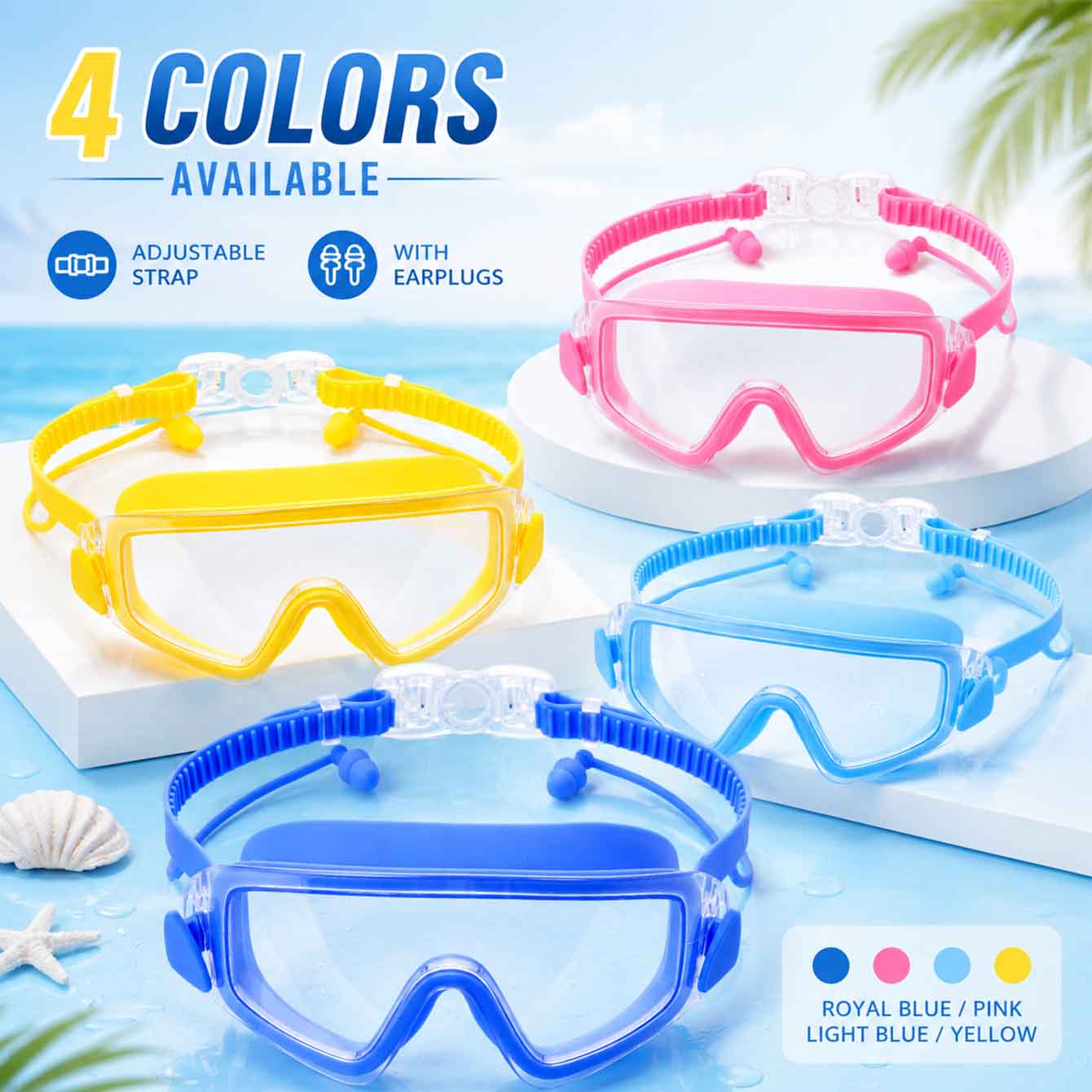 1PC Swim Goggles Snorkel Divin - огляд і ціна Snorkel Dry Top