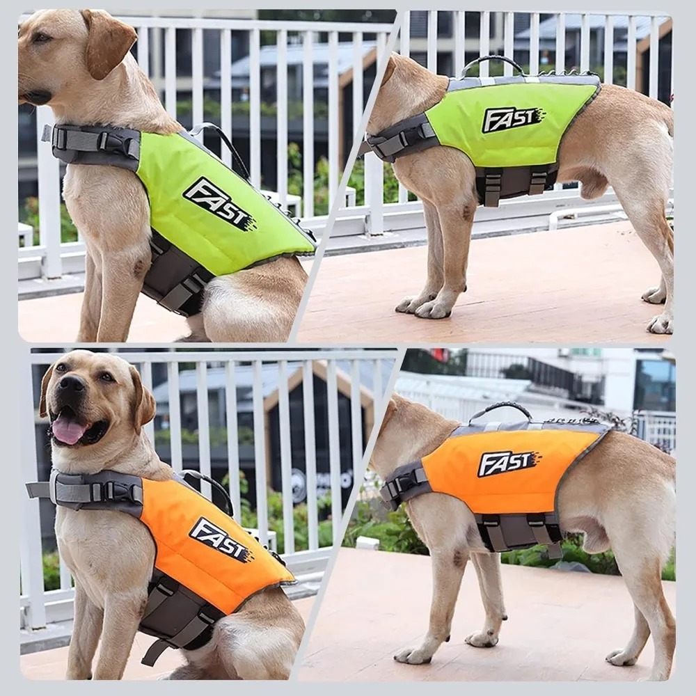 Adjustable Pet Swimming Life J - огляд і ціна Life Jacket Buoyancy