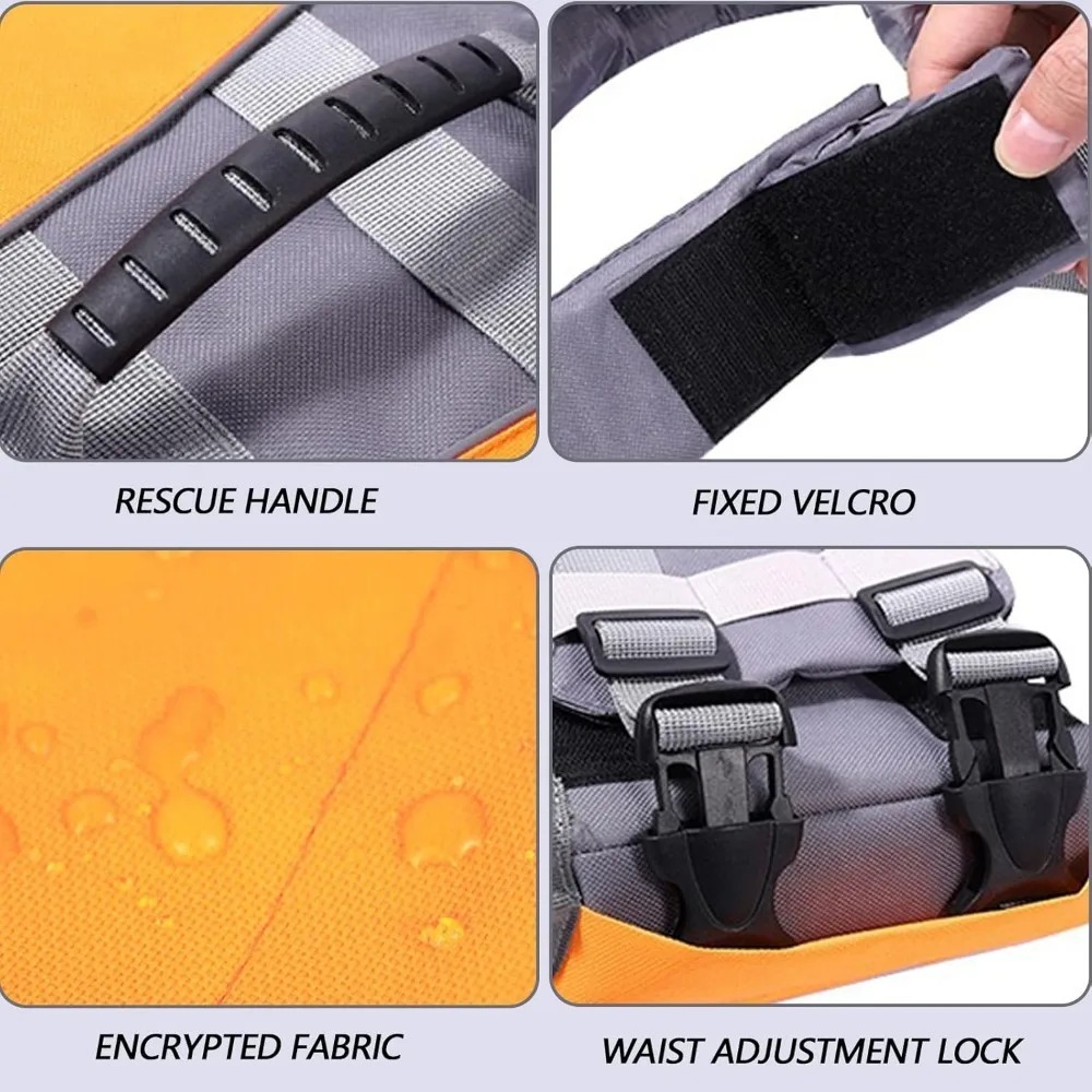 Adjustable Pet Swimming Life J - огляд і ціна Life Jacket Buoyancy