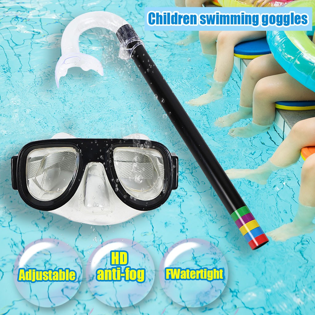 Summer Children Diving Goggle  - огляд і ціна Snorkel Dry Top