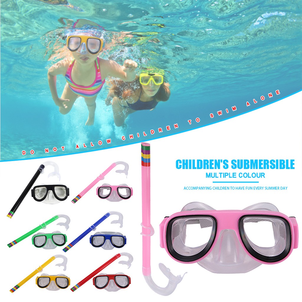 Summer Children Diving Goggle  - огляд і ціна Snorkel Dry Top