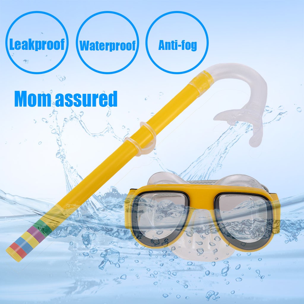 Summer Children Diving Goggle  - огляд і ціна Snorkel Dry Top