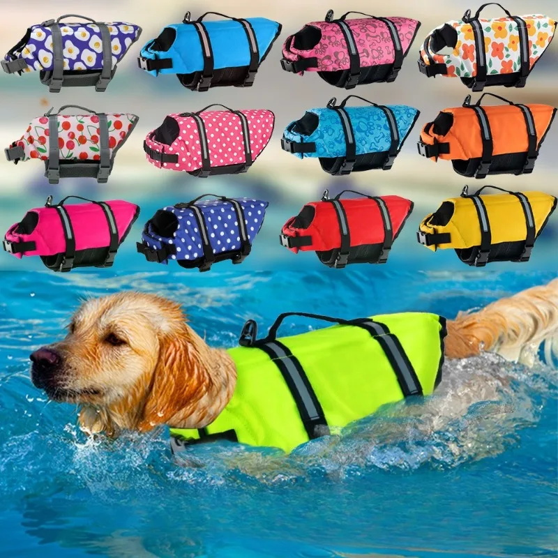 Dog Swimming Vest Pet Life Jac - огляд і ціна Life Jacket Buoyancy