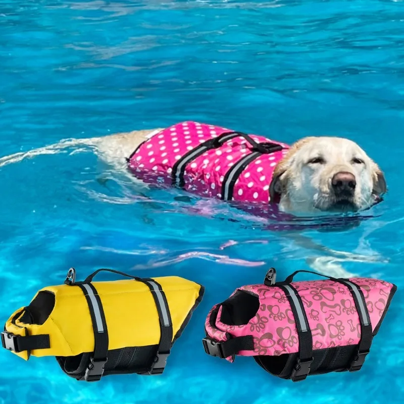 Dog Swimming Vest Pet Life Jac - огляд і ціна Life Jacket Buoyancy