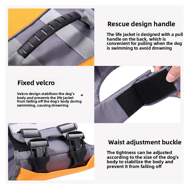 Dog Life Jacket Floating Safet - огляд і ціна Life Jacket Buoyancy