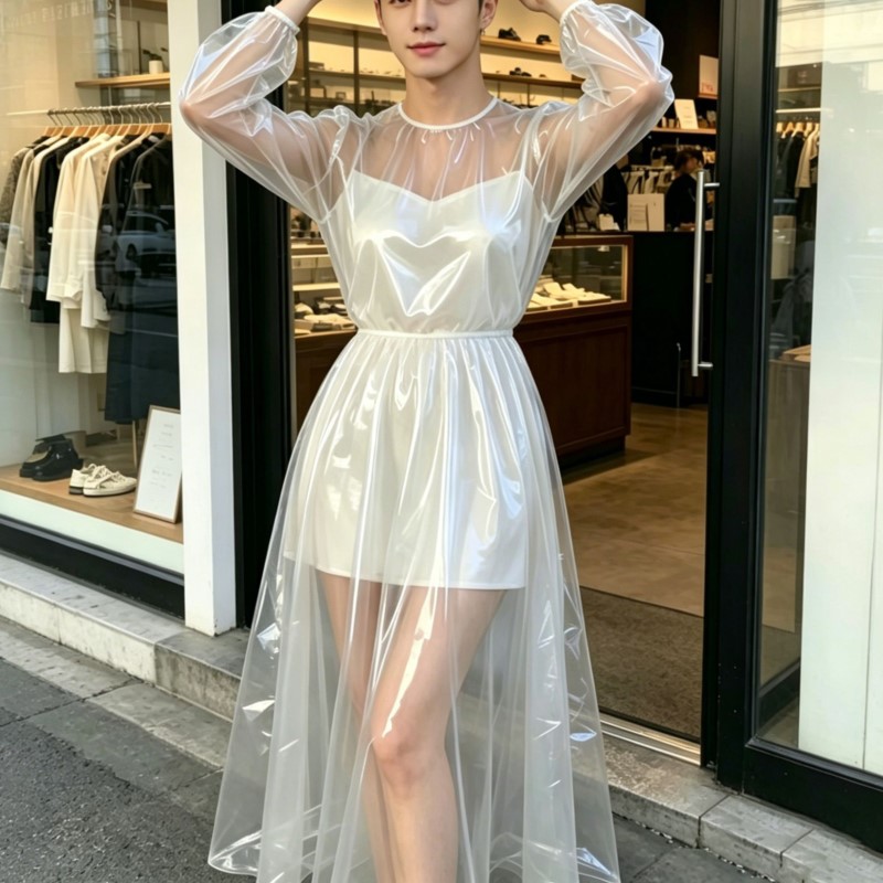 Men Women Transparent PVC Dres - огляд і ціна Aqua Sports Club