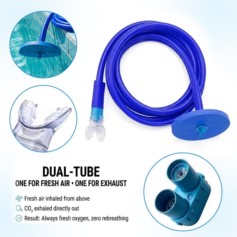 Freestyle Diving Snorkel Tube  - огляд і ціна Snorkel Dry Top