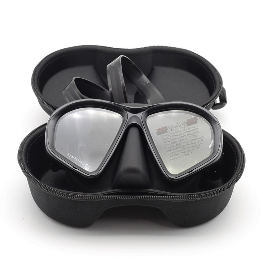 Tempered Glass Freediving Mask - огляд і ціна Snorkel Dry Top