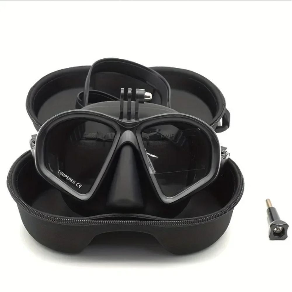 Tempered Glass Freediving Mask - огляд і ціна Snorkel Dry Top