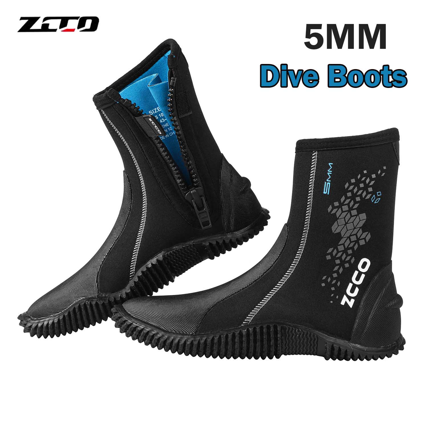 New 5MM Neoprene Diving Boots  - огляд і ціна Snorkel Dry Top