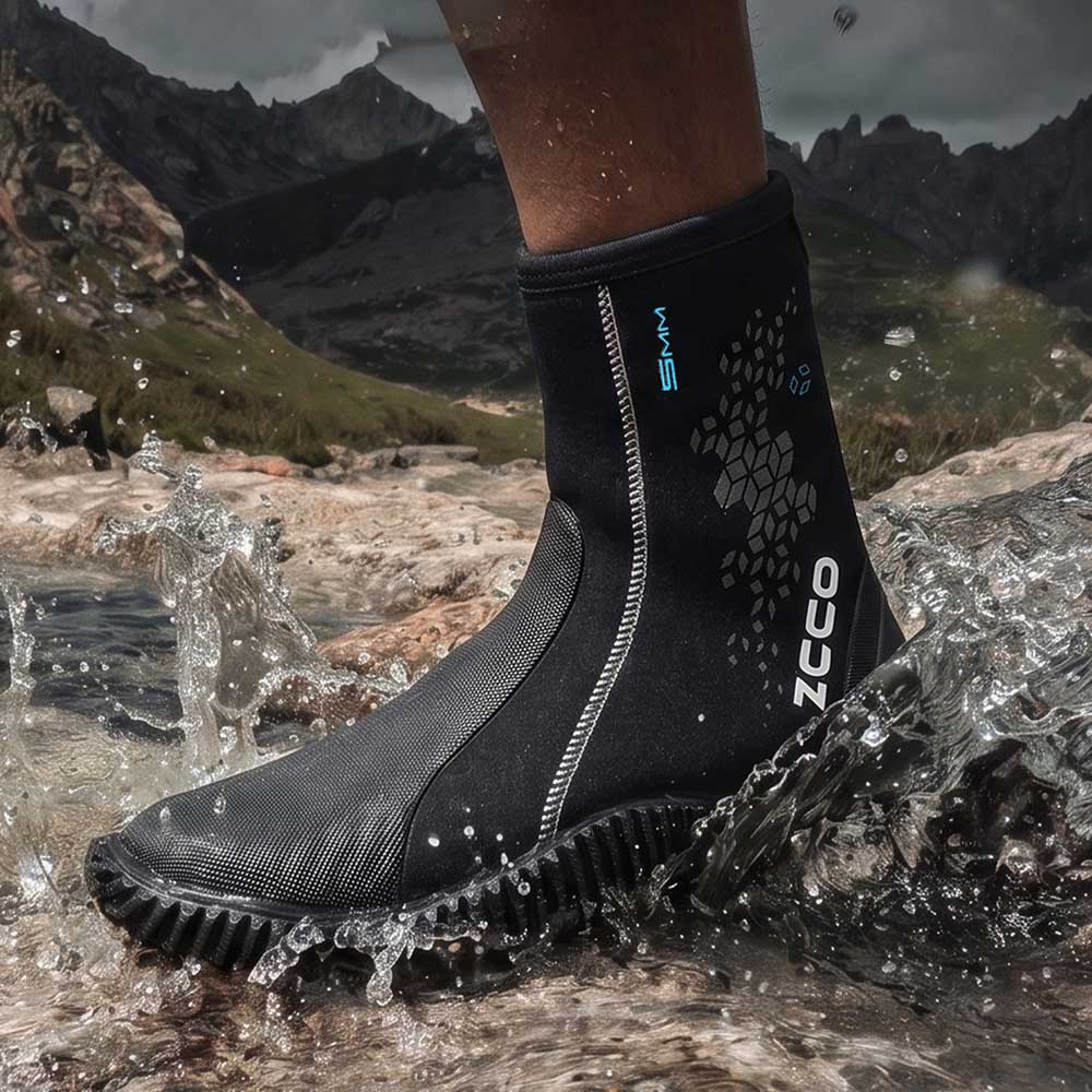 New 5MM Neoprene Diving Boots  - огляд і ціна Snorkel Dry Top