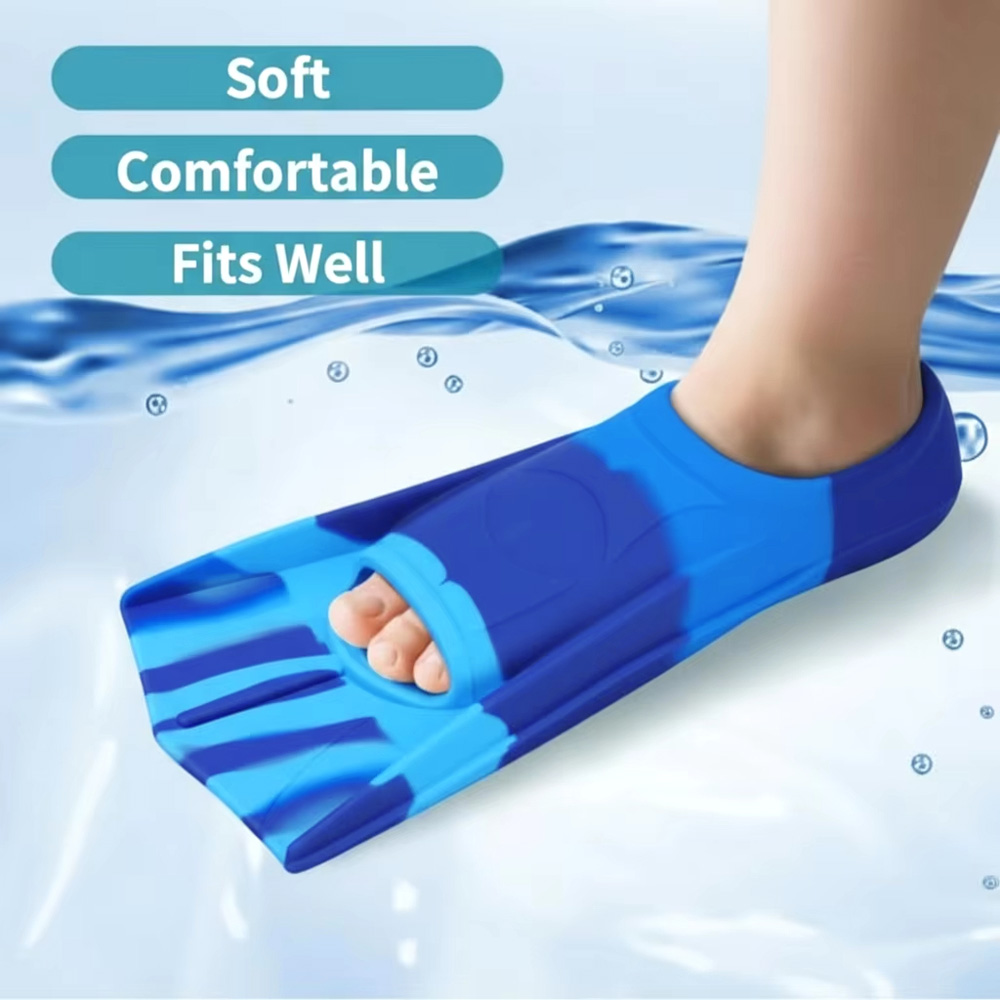 Silicone Swimming Flippers Sno - огляд і ціна Snorkel Dry Top
