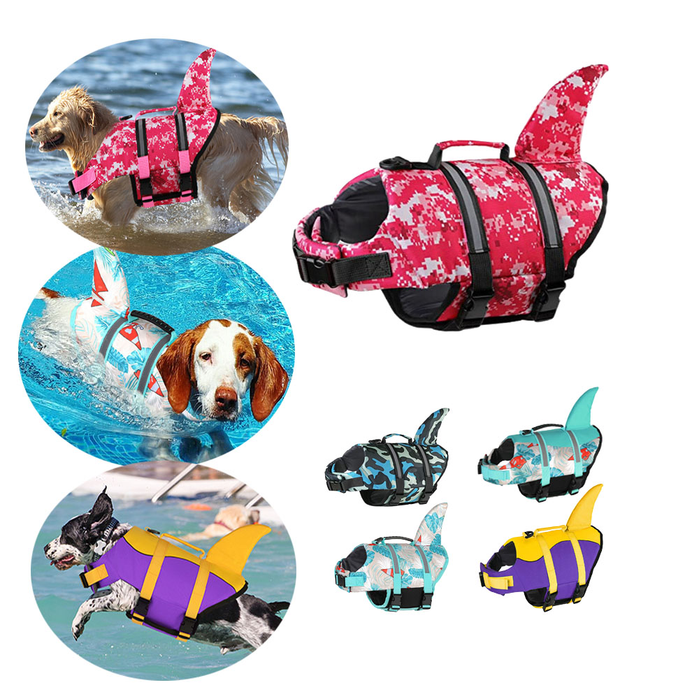 Dog Life Jacket Shark Ripstop  - огляд і ціна Life Jacket Buoyancy