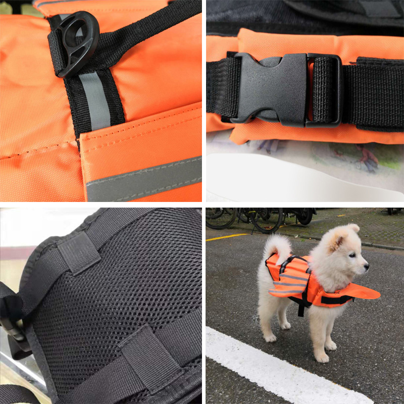 Dog Life Jacket Reflective Adj - огляд і ціна Life Jacket Buoyancy