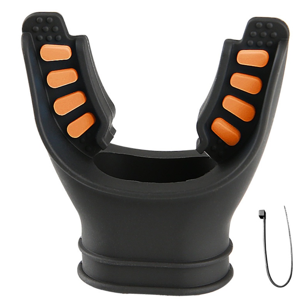Silicone Scuba Diving Mouthpie - огляд і ціна Snorkel Dry Top