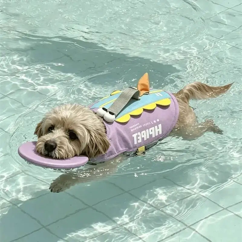 Dog Life Jacket Cute Shark Sha - огляд і ціна Life Jacket Buoyancy