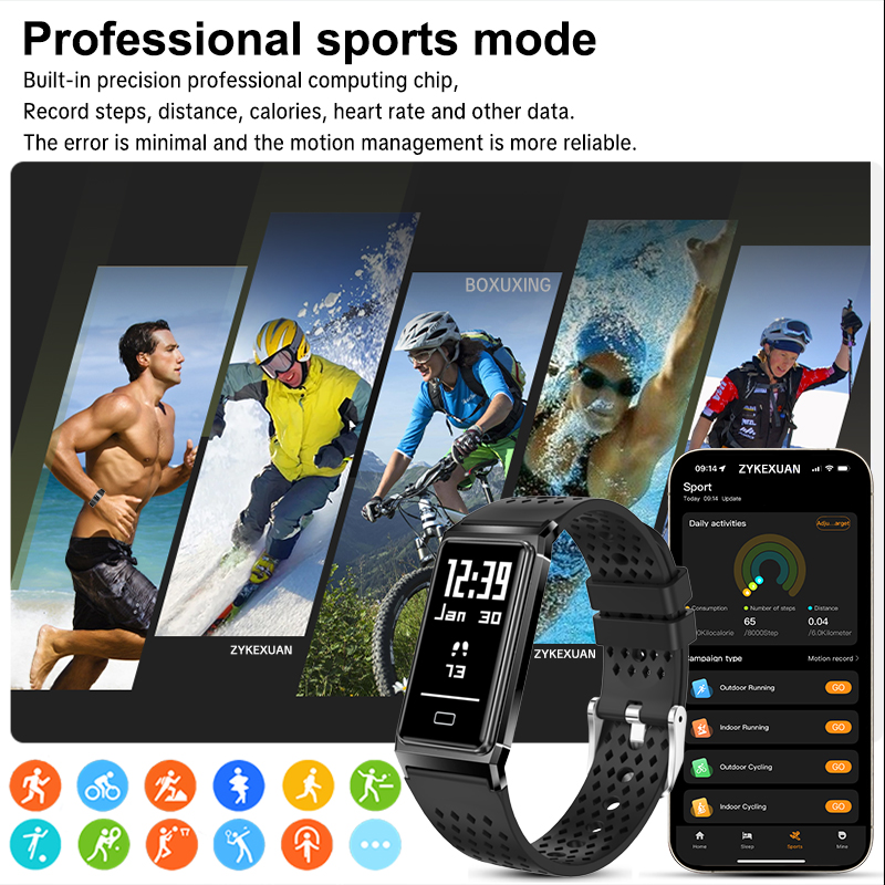 New Fitness Tracker Smart Brac - огляд і ціна Aquatic Sports Performance